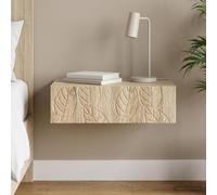 Genérico Mesa Lateral Montada en la Pared 59 x 34,5 x 17 cm Roble Sonoma,Mobiliario,Taquillas y armarios de Almacenamiento,9.18 kg-898827