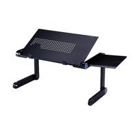 Genérico Mesa para computadora portátil,Bandeja para Cama para computadora portátil | Mesa De Cama Plegable para Computadora | Escritorio Antideslizante para Ordenador con Alfombrilla de rató