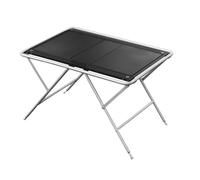 Genérico Mesa Plegable Abierta, Ligera, for Camping al Aire Libre(Open The IGT Table)