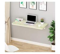 Genérico Mesa Plegable Ajustable para Oficina y hogar, Mesa de Comedor Sencilla, Mesa Plegable de Pared Que Ahorra Espacio, Escritorio de Estudio Ajustable con Accesorios y Soportes para estantes, es