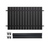 Generico Mesa plegable de picnic | Garden Cart Board - Desktop Attachment, Metal Board for Camping Beach Car Yard RV BBQ Picnic Travel