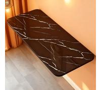 Genérico Mesa Plegable Pared Mesas Plegable Comedor, 50/60/80/100cm Mesa Montada En La Pared, Estantede Hojas Abatibles para Lavadero, Escritorio De Ordenador(Black,100x30cm/40x12in)