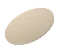 Genérico Mesa Redonda de Madera Maciza de 30 Cm Tablero Grueso Antideslizante Beige Repuesto para Mesa Auxiliar Pequeña para Cocina Salón y Patio