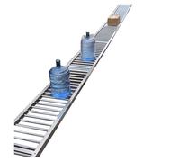 Genérico Mesa transportadora portátil Ligera - Tobogán de Rodillos no motorizado para Remolque de camión, 50 x 100 cm - Solución eficiente para la manipulación de Materiales industriales, Cinta Trans