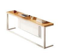 Genérico Mesas Consola con Almacenamiento, Escritorio para Pasillo, Mesa Auxiliar Estrecha para Pasillo, Mesa Consola sobre radiador, Elegante Almacenamiento para Entrada y Sala de Estar con estructu