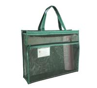 Genérico Mesh Art Bag, Clear Art Storage Bag, Painting Supply Tote Bag, Teaching Material Tote Bag, Art Work Storage Bag, Art Bag with Handle for Posters Painting Teaching Material Art Work (Mesh)