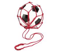 Genérico Mesh Ball Bag - Nylon Drawstring 1 Ball Carrier | Soccer Football Volleyball Storage Mesh Net Balls Bag Multifunctional Sports Balls Holder | For Outdoor Sports Training Gym Team Use