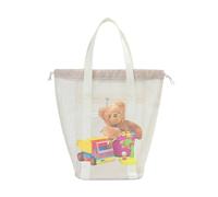 Genérico Mesh Beach Bag, Grocery Storage Tote, Lightweight Spacious Design, Quick-Dry Material, Ideal for Outdoor Activities, Poolside Necessities, Towels, Sunscreen and Extra Clothes