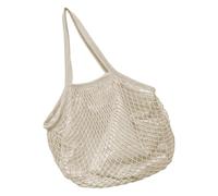 Genérico Mesh Grocery Bag, Reusable Cotton Shopping Tote, Long Handle Stretchable Shoulder Organizer with Large Capacity for Produce Storage, Vegetables Market Picnic Travel Daily Use