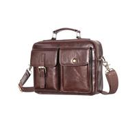 Genérico Messenger Bag Men Genuine Handbag Male Travel Pad Shoulder ，Compatible For Office Briefcase Totes