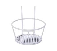 Genérico Metal Balcony Planter Stand, Weatherproof Iron Holder, Deck Hanger