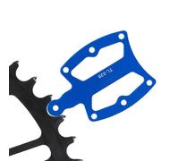 Genérico Metal Bike Checker - Aluminum Alloy Metal Chainring Tool Portable