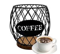 Genérico Metal Coffee Pod Holder Storage Container Countertop Organizer Box Durable Kitchen Accessory Stylish Functional | versatile practical organizer for home cafe hotel pantry farmhouse dormito
