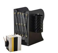 Genérico Metal Desktop Bookcase, Desk Organizer with Pen Holder, Desktop Organizer Shelf, Telescopic Desk Shelf, Adjustable Bookcase for Desk, Metal Desk Organizer 5.91x3.94x7.48 pulgadas