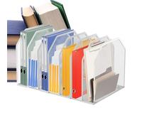 Genérico Metal File Organizer - Adjustable Heavy Duty Rack | Mesh File Holder Office Storage Solution Multi-Purpose for Family Friends Men Home Offices Classroom Study Books Indoor Storage