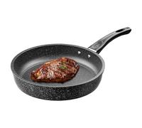 Genérico Metal Frying Pan - Skillet Pans ¦ Non-Stick Pan for Cooking, Induction Cookware, Metal Cookware for Kitchen Display, Kitchen Cookwares, Cooking Pans with Handle and Lids