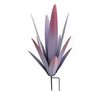 Genérico Metal Garden Plant Decor - Agave Sculpture Outdoor Ornament, Iron Art Yard Decoration | Decorative Metal Flower Stake, Weatherproof Garden Figurine For Lawn Patio Backyard Landscape Display