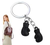 Genérico Metal Keychains For Backpacks - Zinc Alloy 8.6cm | 3D Boxing Mitten Keychain, Portable Keyring Charm, Decorative Bag Pendant For School Backpack Party Favor | Daily Use