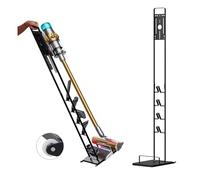 Genérico Metal Organizador de Almacenamiento Compatible para Dyson Gen5 V15s V15 V12 Slim V11 V10 V8 V7 V6 Aspirador, con Ruedas