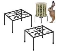 Genérico Metal Stand For Chicken Feeder Waterer,Chicken Feeders Buckets Barrels Stands | Versatile Chick Water Feeder Metal Stand Holder, Improved Convenience Support Rack For Poultry Drinker Feeders