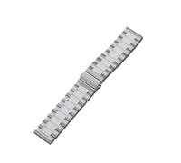 Genérico Metal Strap For Watch 5 Active Band 20mm 22mm Stainless Steel For Watch 5 Lite Watch S4 Watchbands(Silver White 10,Watch S4)