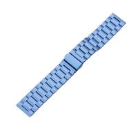 Genérico Metal Strap For Watch 5 Active Band 20mm 22mm Stainless Steel For Watch 5 Lite Watch S4 Watchbands(Blue 07,Watch 5 Active)