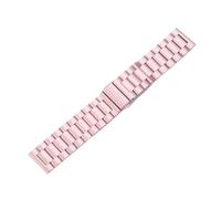 Genérico Metal Strap For Watch 5 Active Band 20mm 22mm Stainless Steel For Watch 5 Lite Watch S4 Watchbands(Rose pink 05,Watch 5 Lite)