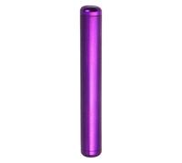 Genérico Metal Tube Container, Cylinder Case, 4.33x0.55 Inches Portable Pocket Size Aluminum Alloy Build Airtight Box, Pill Canister Tubes for Cash, Money, Earrings, Necklace, Bracelet and Rings