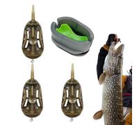 Genérico Método de de Carpas - Método de alimentador | Rig en línea de alimentación | Métodos Conjuntos de Plataformas de alimentación Conjunto | Atractiva Aparejo de Peces Kit de Aparejos de liber