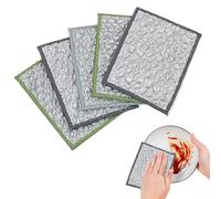 Genérico Microfiber Cleaning Cloths, Soft Kitchen Towels, 4.72x6.3x0.39 Inches, Absorbent Reusable Rags, Wiping Solution for Home, Kitchen, Bathroom, Living Room, Bedroom, Dorm, Dining Area