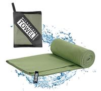 Genérico Microfiber Towel - 40x80cm Super Absorbent Microfibre Gym Towel | Quick-Drying Lightweight ТOŵel For Compact Sports, Beach, Swimming, Fitness & Yoga