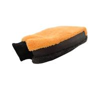 Genérico Microfiber Wash Mitt - Coral Velvet, Absorbent Waterproof Double Sided Reusable Gloves | Car Cleaning Mitt For Ceramic Coating Drying Foam Soap Auto Truck Bike Tire Wheel Glass