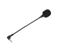 Generico Micrófono - Micrófono para auriculares, micrófono flexible, micrófono de 3,5 mm - Para auriculares protegidos para micrófono, familiares, amigos, hogar, trabajo remoto - 6,69 pulgadas