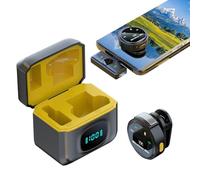 Genérico Micrófono Mini,con Pinza Magnética - Micrófono de Solapa con 12H de Batería para Video Canto Música Filmación Vlogs Sociales