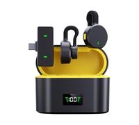 Generico Micrófonos inalámbricos Plug and Play con cancelación de ruido
