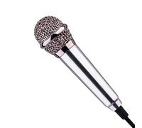 Generico Microphone Compact pour Vlog et Création de Contenu | Mini Microphone Universel en d'Aluminium pour Chant, Streaming, Podcasts, Studio, Tournage, Voyage et Extérieur