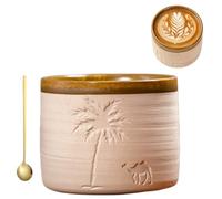 Genérico Middle Eastern Coffee Mug, Fun Tea Cup for Latte Milk Juice Hot Chocolate, Retro Patterned Drinking Vessel for Homes Kitchen Office Apartment Cafes Restaurant Bar