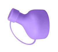 Genérico Milk Container Lids - Silicone Milk Jug Pour Spout with Leak Resistant Fit Design, Easy Clean Pouring, Kitchen Accessory For Families For Pantry Refrigerator Travel, Flexible Silicone White