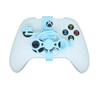 Genérico Mini 3D printing Steering Wheel for Xbox Series S/X Game Controller Auxiliary Racing Steering Wheel Replacement Accessories (Blue)