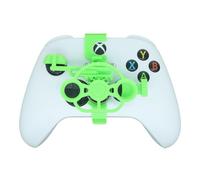 Genérico Mini 3D printing Steering Wheel for Xbox Series S/X Game Controller Auxiliary Racing Steering Wheel Replacement Accessories (Green)