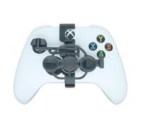 Genérico Mini 3D printing Steering Wheel for Xbox Series S/X Game Controller Auxiliary Racing Steering Wheel Replacement Accessories (Gray)