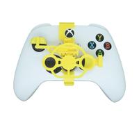 Genérico Mini 3D printing Steering Wheel for Xbox Series S/X Game Controller Auxiliary Racing Steering Wheel Replacement Accessories (Yellow)