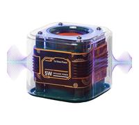 Generico Mini altavoz - Altavoces estéreo portátiles con subwoofer, dispositivos inteligentes para fiestas, ducha, garaje, dormitorio, playa, actividades de verano al aire libre