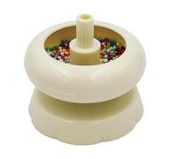 Generico Mini Bead Spinner, Jewelry Stringing Bowl, Quick Spin Wheel, Efficient Bracelet Fringe Craft Project, Organized DIY Arts Making Activity, Craft Gear for Designers, Collectors, Hobbyists