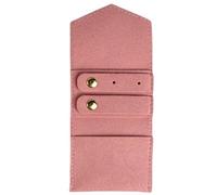 Genérico Mini bolsa de joyería de viaje | Bolsa de joyería plegable portátil | Caso de la organizador de joyas de viaje | Multi-usos | Elegante | 17G | Para artículos de tocador de pulsera de collar