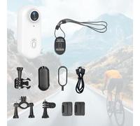Genérico Mini Camera 4K, POV Camera, The Snap CAM, 4S Body Cameras, HD 1080p/4K Mini Wearable Body Adventure Action Cameras with Audio, Video, for Cycling & Outdoors Activities (White 4K,128G)