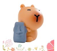 Genérico Mini Capybara Figuren - -Dekoration für den Tisch - Festliche Ornament-Figur | für Bücherregal, Vitrine, Frisiertisch, Nachttisch, Schlafzimmer, Wohnzimmer, Homeoffice und