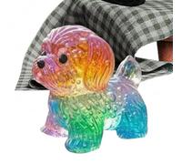 Genérico Mini Chiens en Résine - Ornement Mignon ARC-En- d’Art Moderne | Décorations de Petit Chien pour Maison - Table Bureau Jardin Chambre Étagère Noël Anniversaire Pâques Cadeau