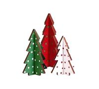 Genérico Mini Christmas Tree, Small - Tabletop Christmas Tree | Artificial Christmass Trees with Wooden Stand - Artificial Fir Trees by Pure Living