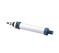 Genérico Mini Cilindro neumático de diámetro MAL16/20/25/32/40mm, de 25/50/75/100/200/300mm, Palanca única de Aire(MAL32-,Stroke 250)